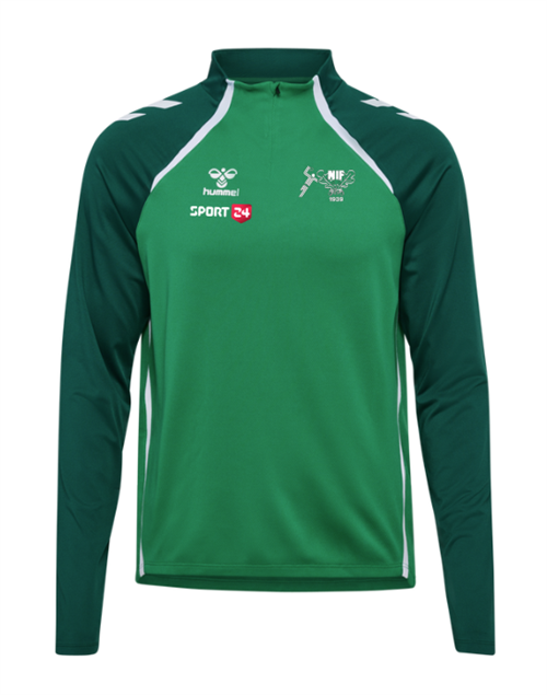 HmlLead 2.0 Half Zip Grøn - Unisex